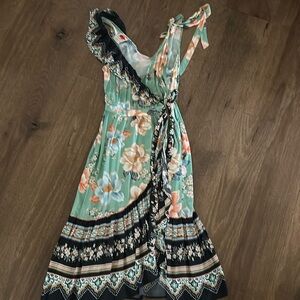 Anthropologie wrap dress XS